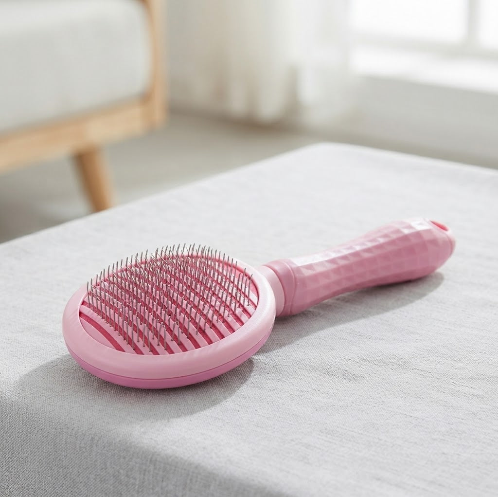 The Ultimate Self-Cleaning Pet Grooming Brush