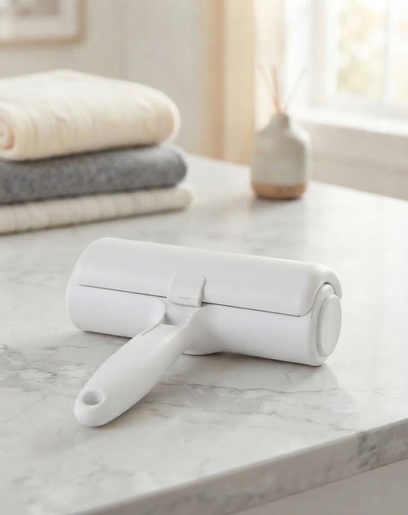 Reusable Pet Hair Remover & Lint Roller for Clothes and Furniture